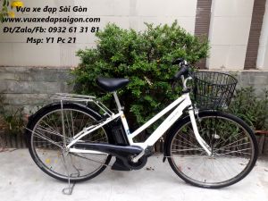 Xe đạp trợ lực điện Nhật : Yamaha Pas city S8