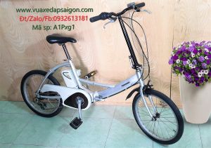 Xe đạp điện trợ lực xếp gọn: Panasonic