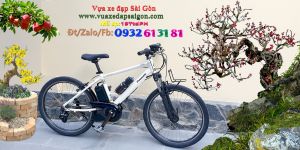 Xe đạp thể thao trợ lực điện Nhật : Panasonic Hurryer 2019