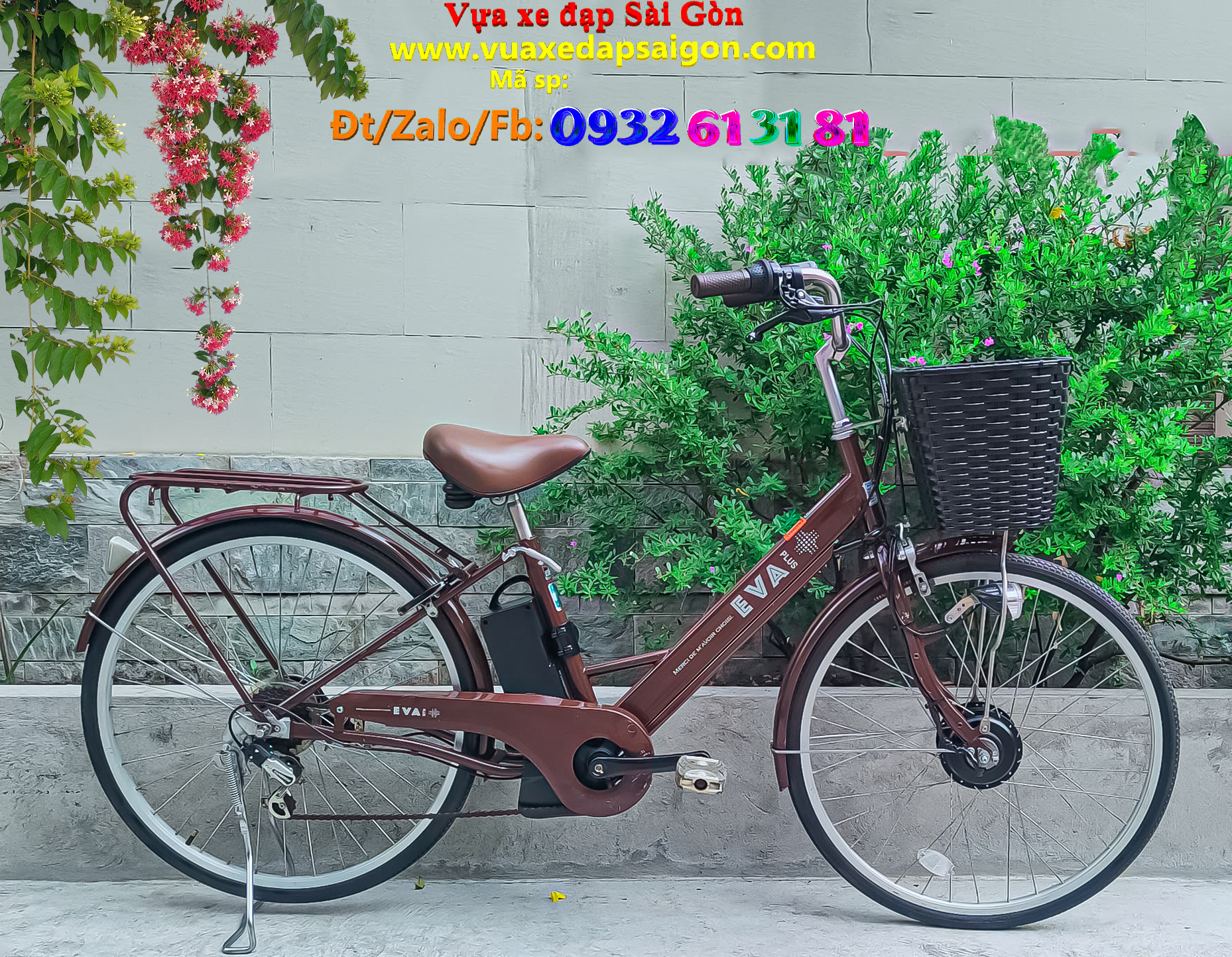 Xe đạp điện trợ lực Eva Xe đạp điện trợ lực Eva