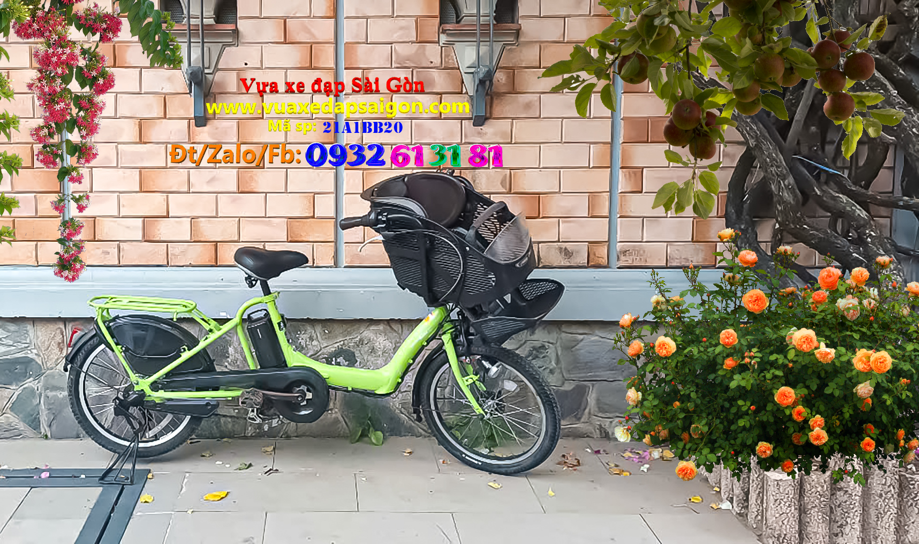 Xe đạp điện trợ lực Nhật :YAMAHA PAS KISS Mẹ và Bé Xe đạp điện trợ lực Nhật :YAMAHA PAS KISS Mẹ và Bé
